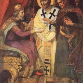 Sveti-Sava-miri-zavadjenu-bracu_slika-Paje-Jovanovića-iz-1901-godine_Foto-Wikipedia-Paja-Jovanovic_670x917