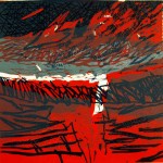 Izgubljeni,linorez, 20x20cm, Nikola   Radosavljevic, 2016 (2)