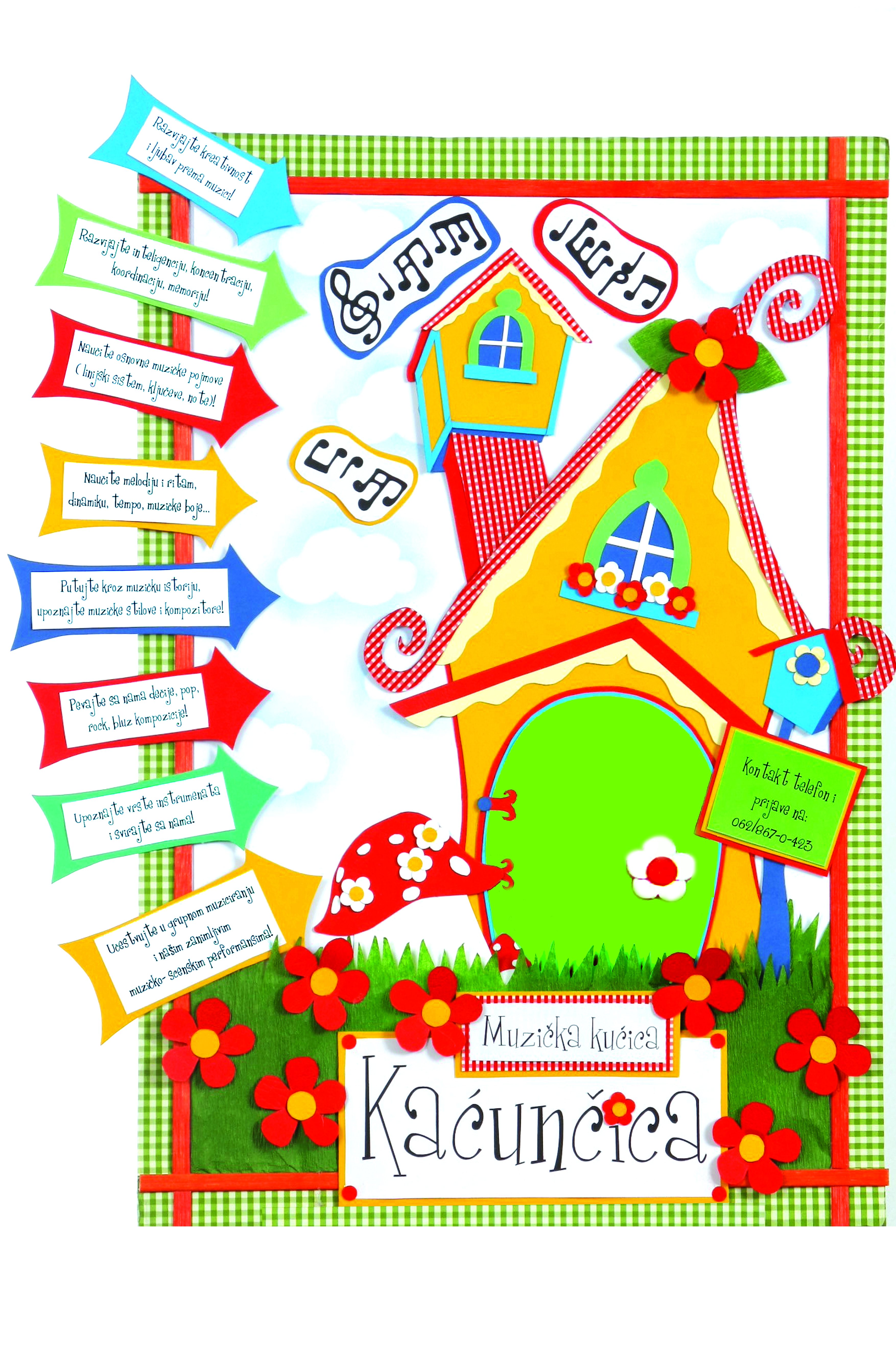 Poster- Muzička kućica Kaćunčica1