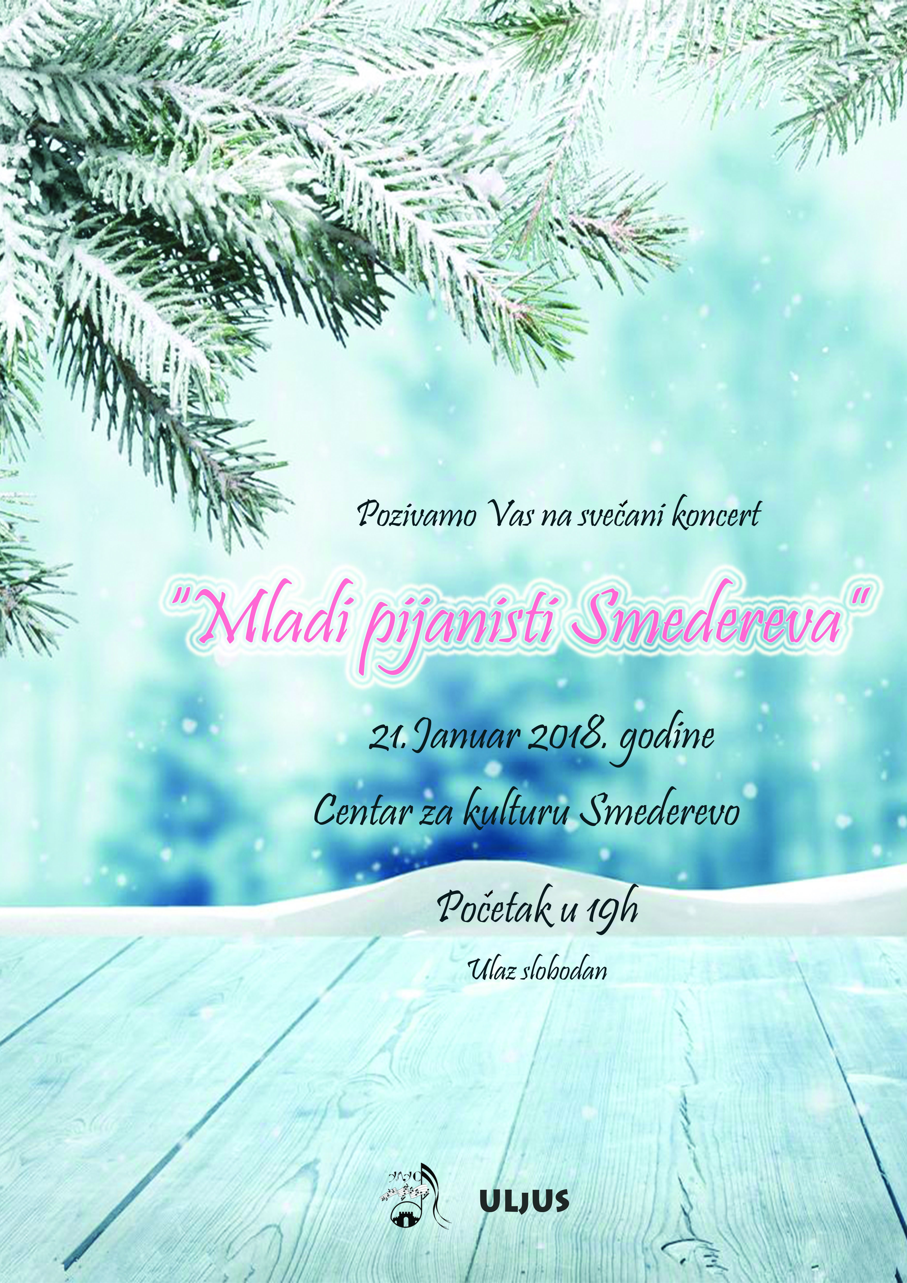 plakat koncert 21.1.2018.
