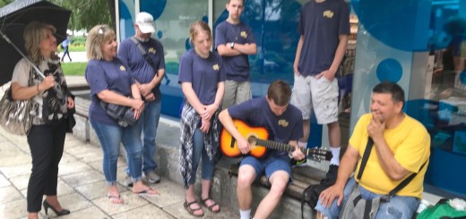 Kantri gupa iz Teksasa Sowell family - šetnja Smederevskim trgom