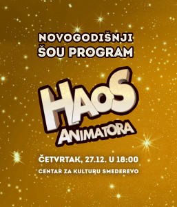 Haos animatori - Baner za program
