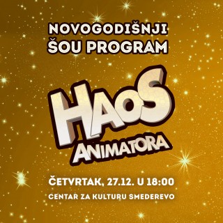 Haos animatori - Baner za program