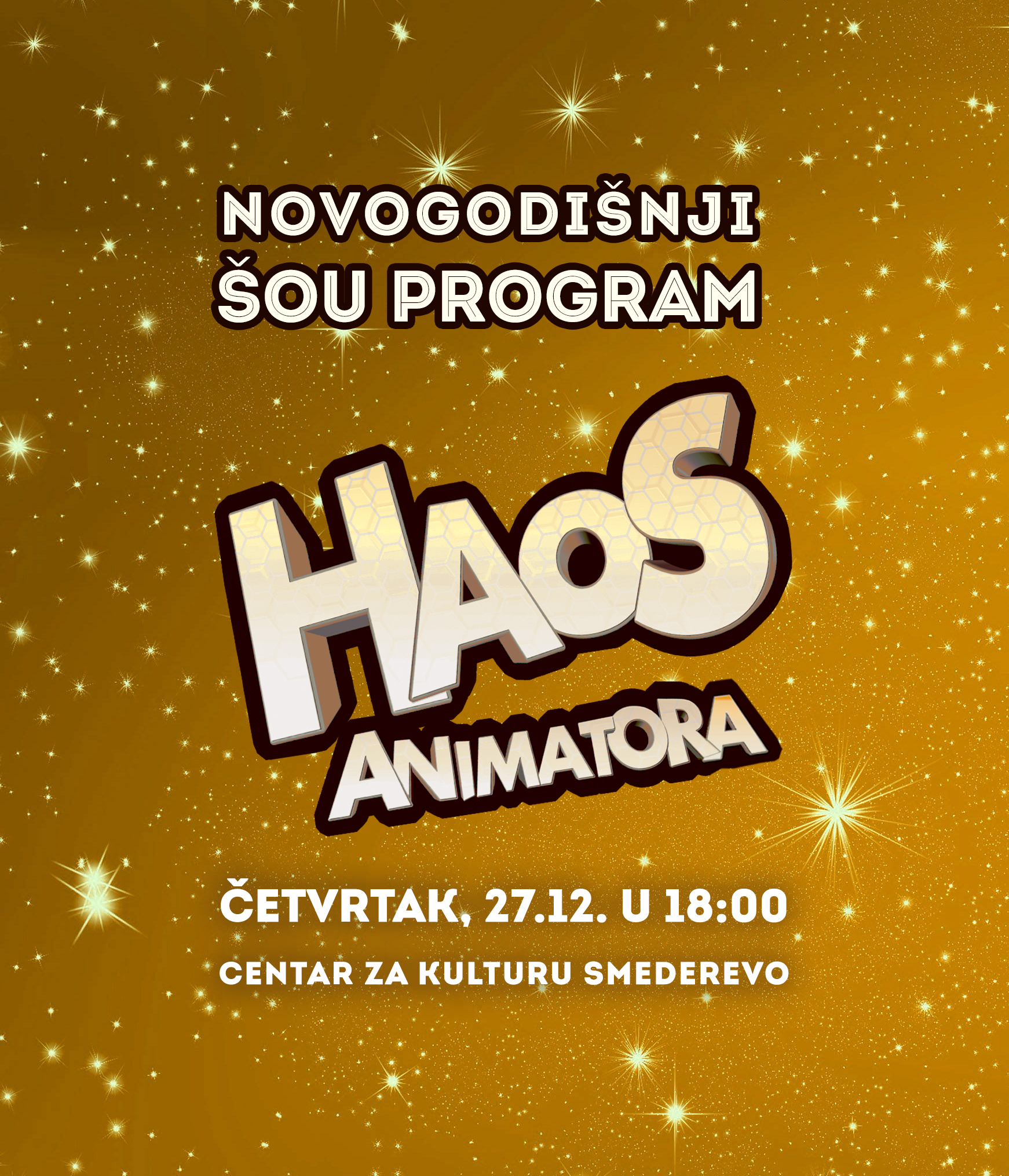 Haos animatori - Baner za program