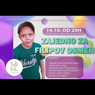 plakat humanitarni koncert 14.10.2019.