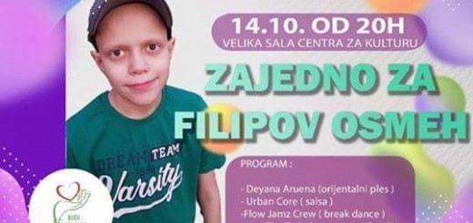 plakat humanitarni koncert 14.10.2019.