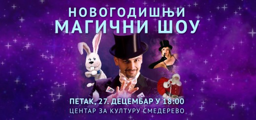 Novogodišnji magični šou - fb cover