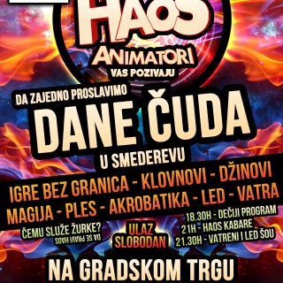 Plakat DANI CUDA Smederevo
